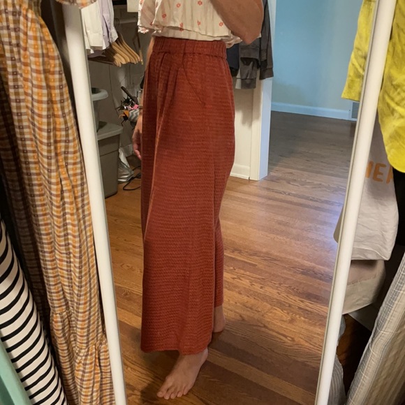 SOLD Ace&Jig Gabe Culottes in Russet - Picture 3 of 4